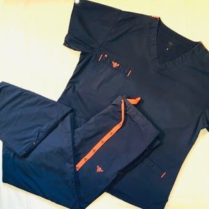 Med couture scrub set medium tall